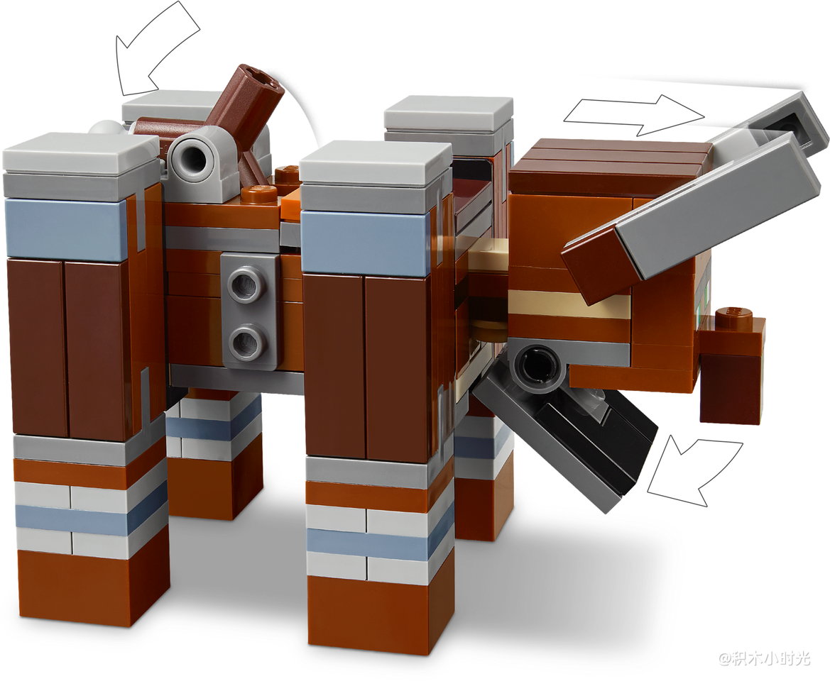 乐高 21278 掠夺者前哨站与劫掠兽