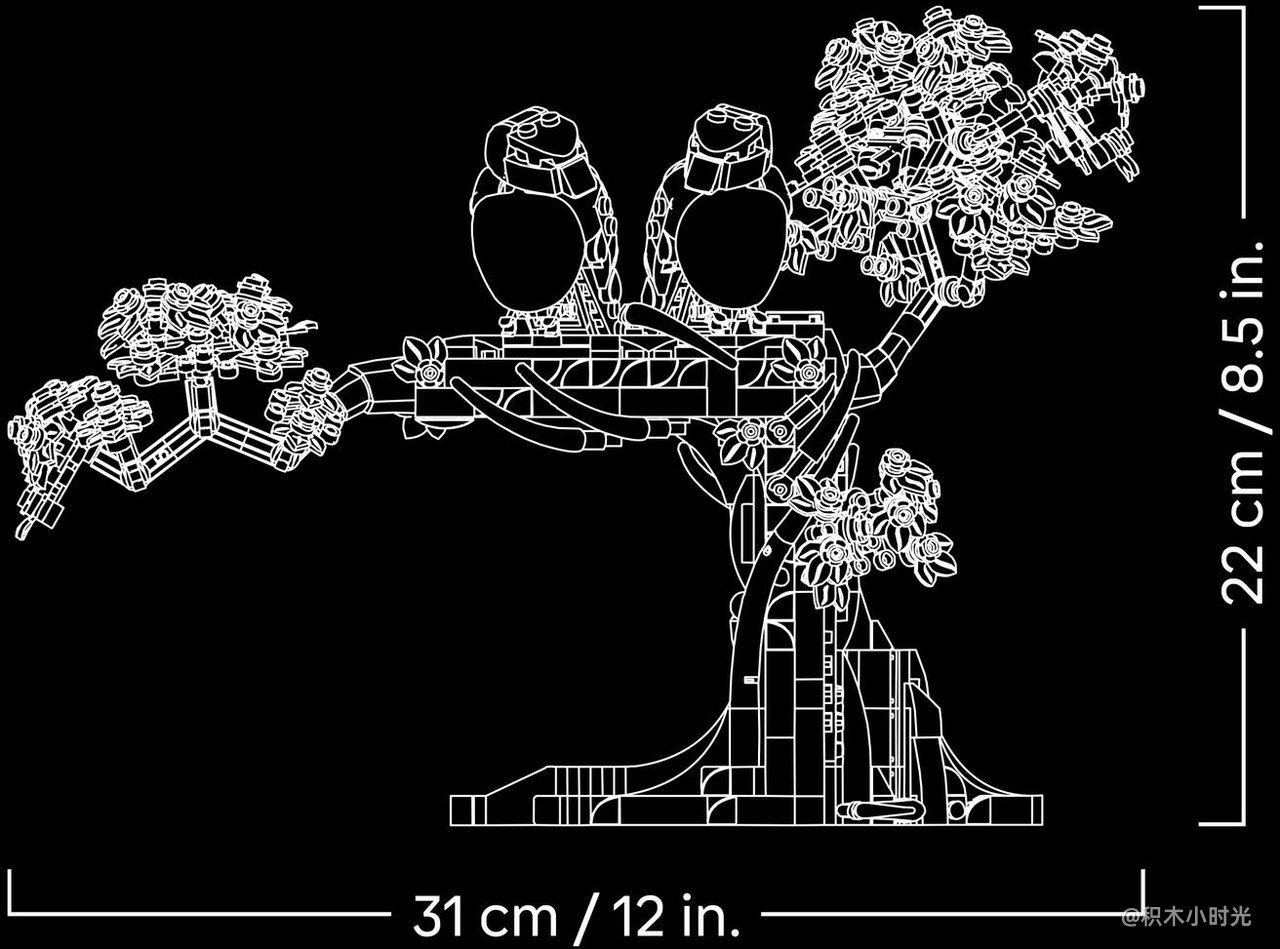 乐高 21365 爱情鸟
