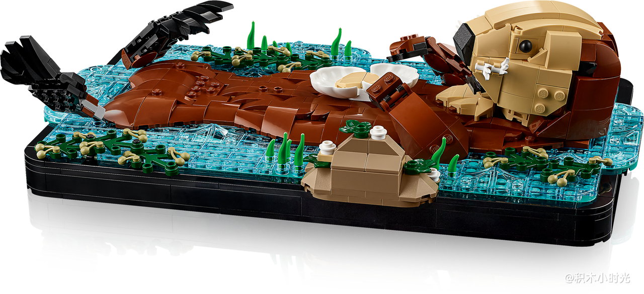 乐高 21366 漂浮的海獭