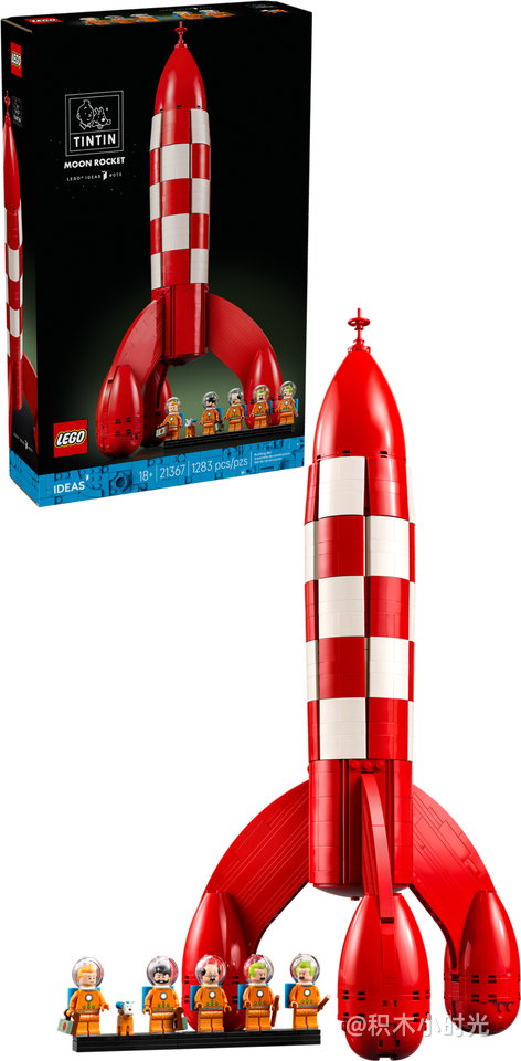 乐高 21367 Tintin® 月球火箭