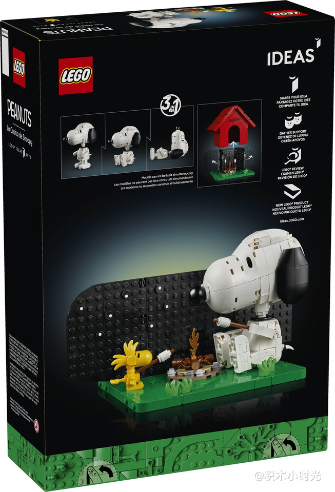 乐高 21368 花生漫画：史努比的狗屋