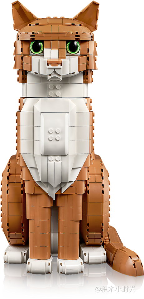 乐高 21376 橙色的猫