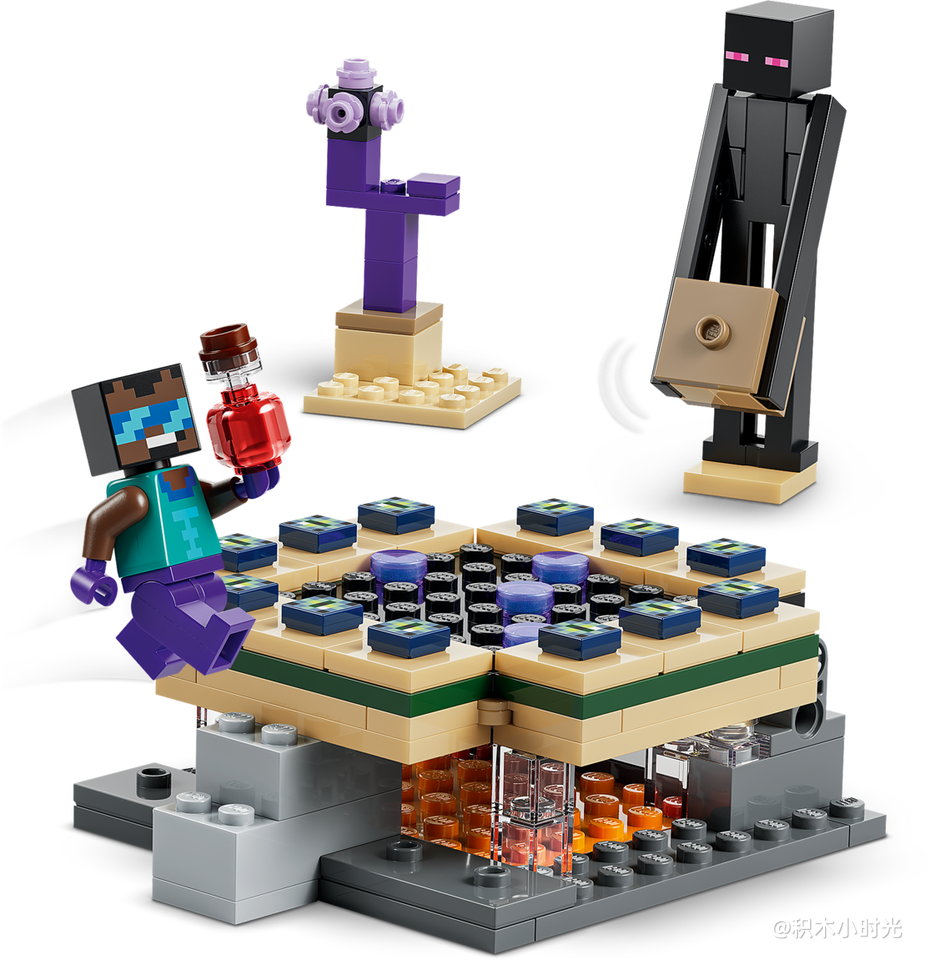 乐高 21584 下界与末地传送门之旅