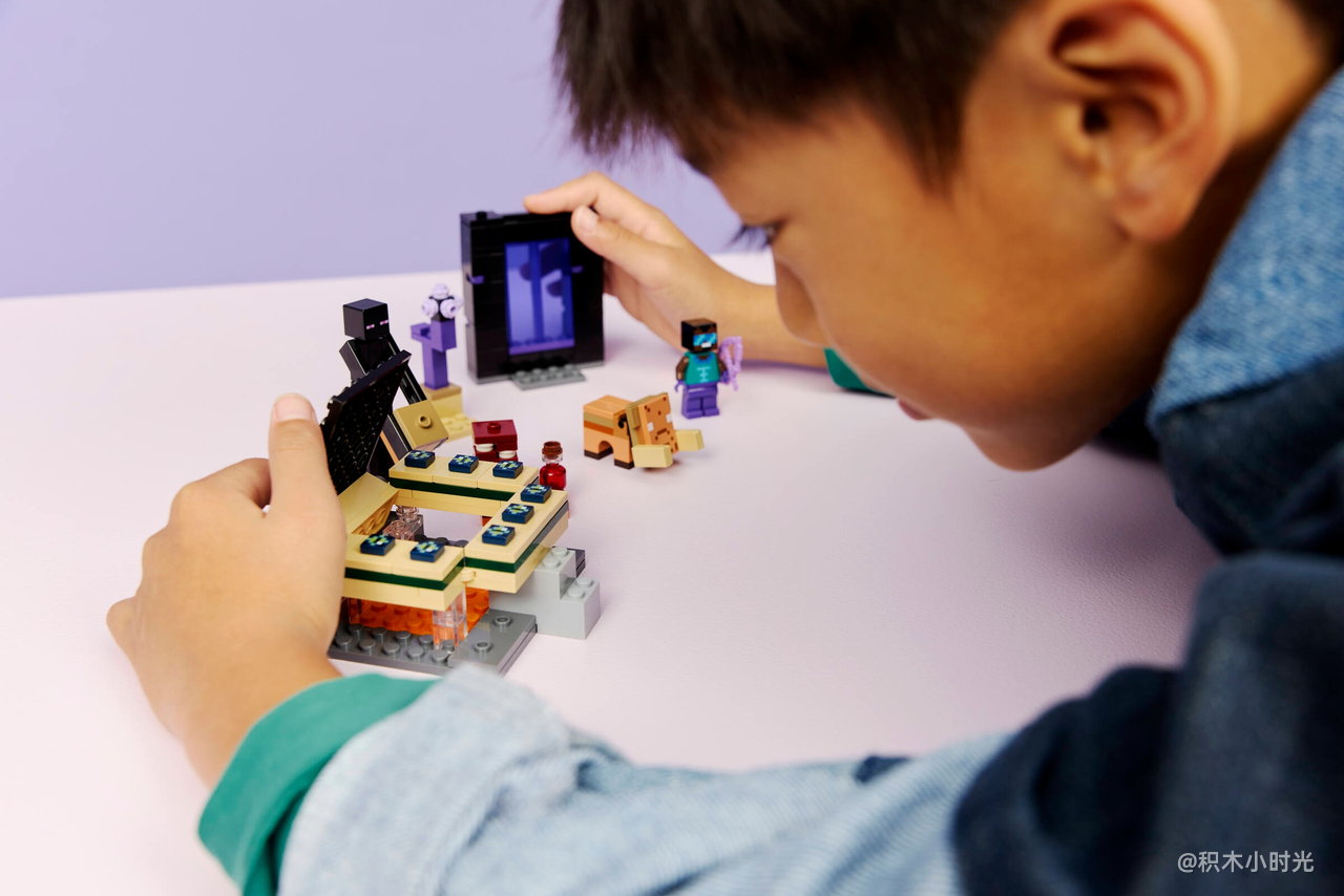 乐高 21584 下界与末地传送门之旅