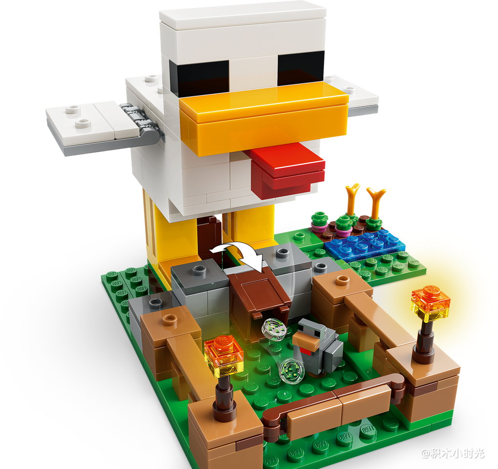 乐高 21585 小鸡农场