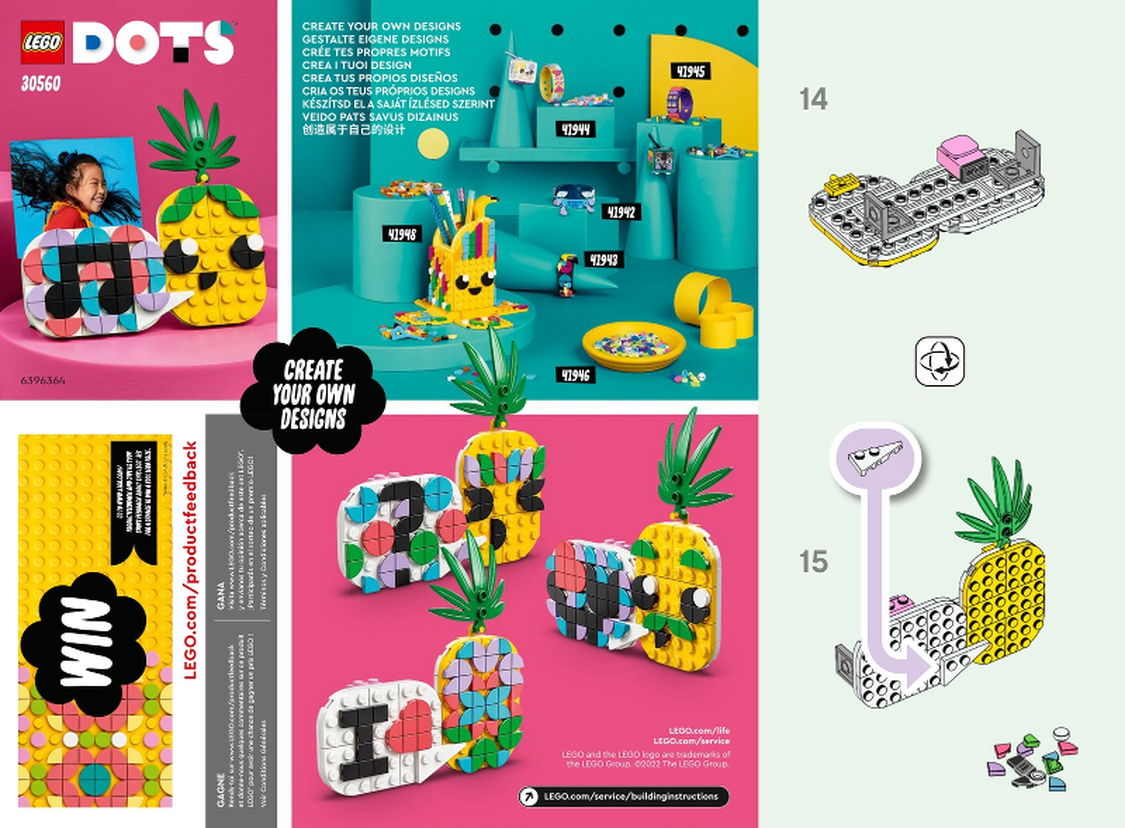 乐高 30560 菠萝照片拼砌包