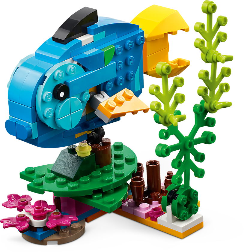 乐高 31136 异域鹦鹉