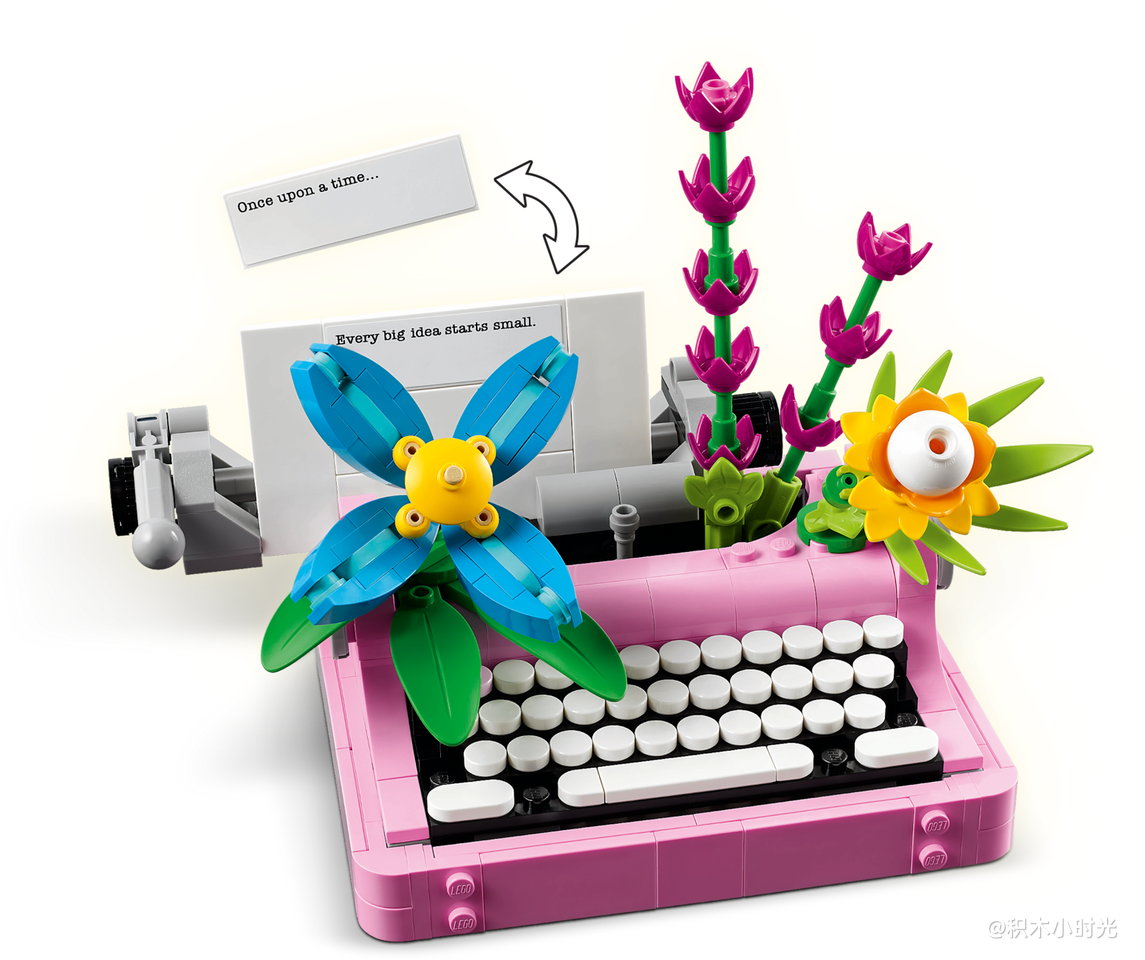 乐高 31169 鲜花打字机