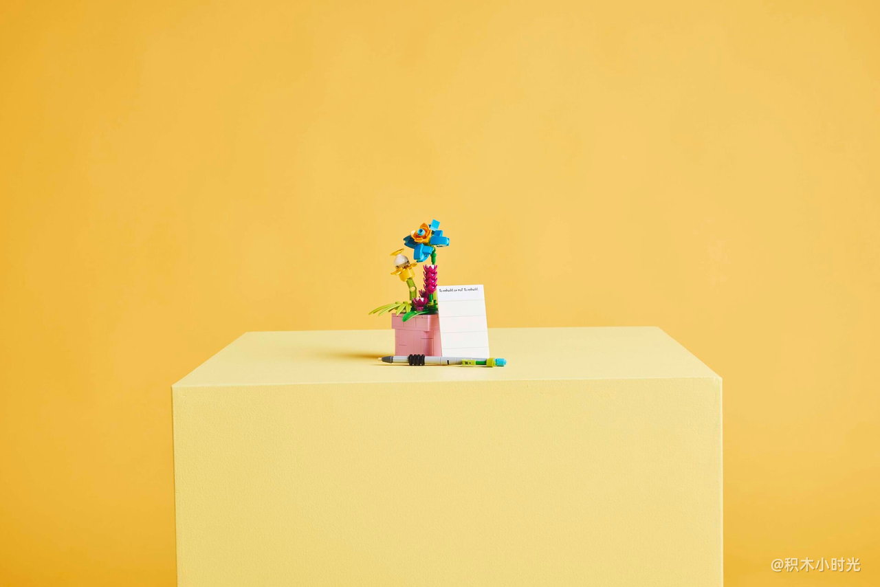 乐高 31169 鲜花打字机