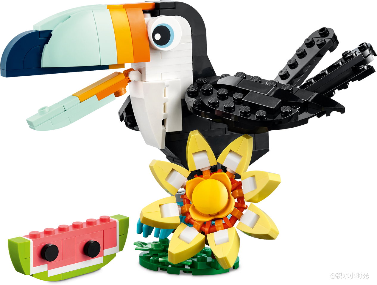 乐高 31173 野生动物：热带巨嘴鸟