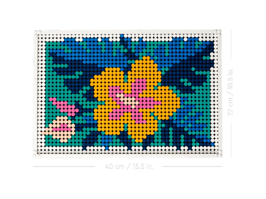 乐高 31207 花卉艺术