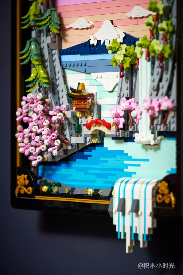 乐高 31218 樱花景观