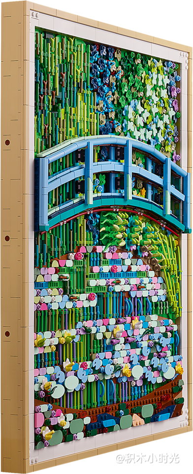 乐高 31220 克劳德·莫奈 — 睡莲池上的桥