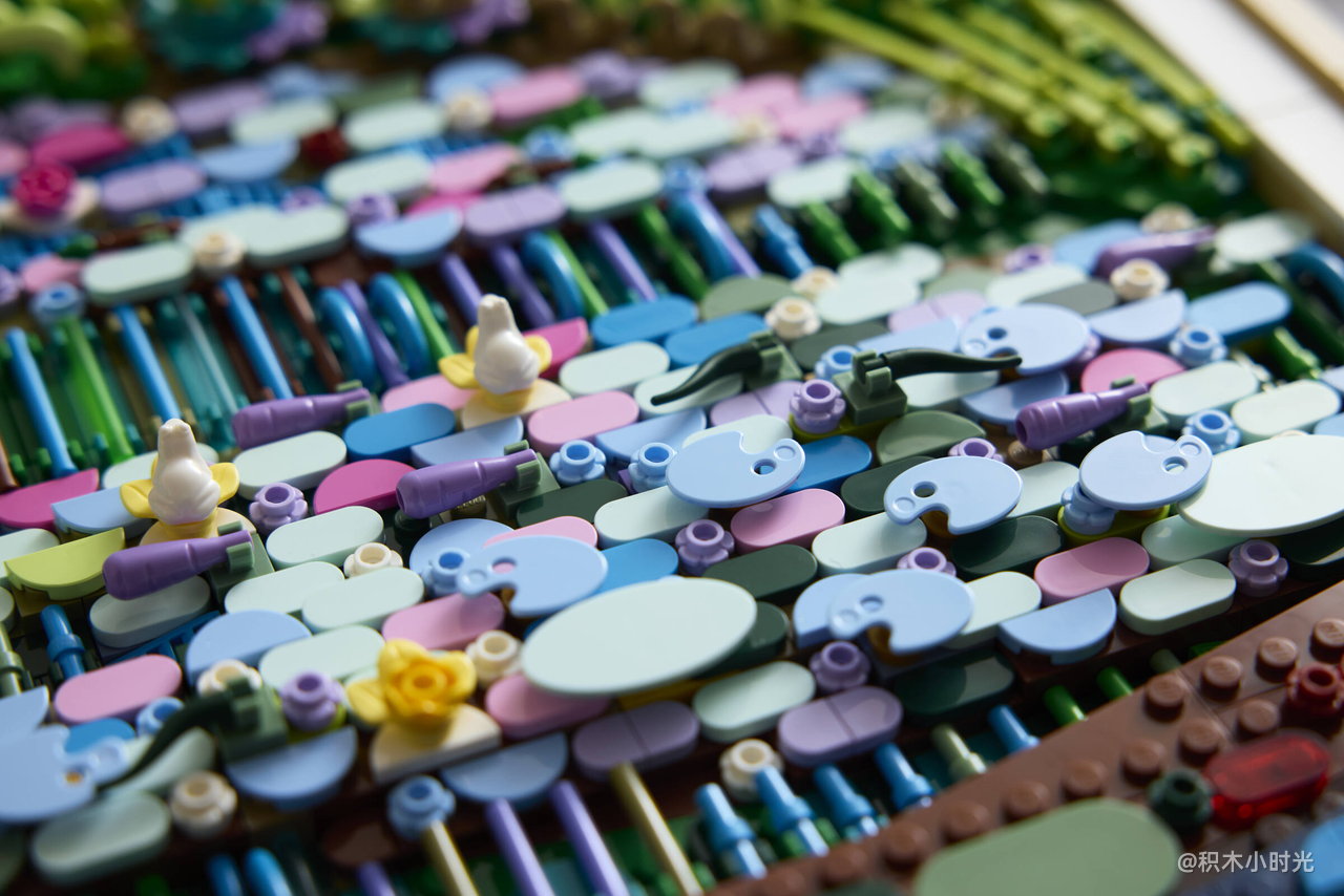 乐高 31220 克劳德·莫奈 — 睡莲池上的桥