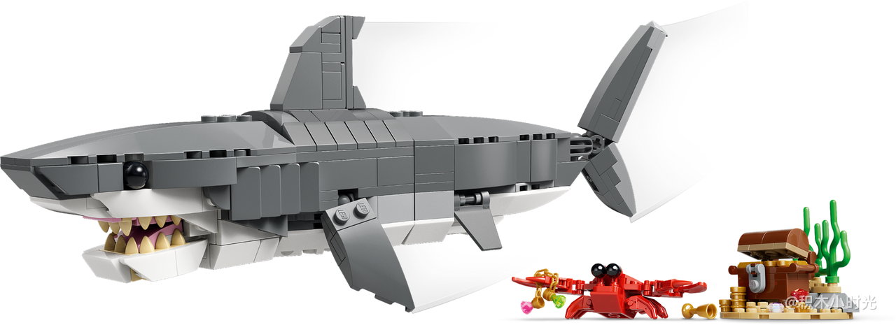 乐高 31381 凶猛的鲨鱼