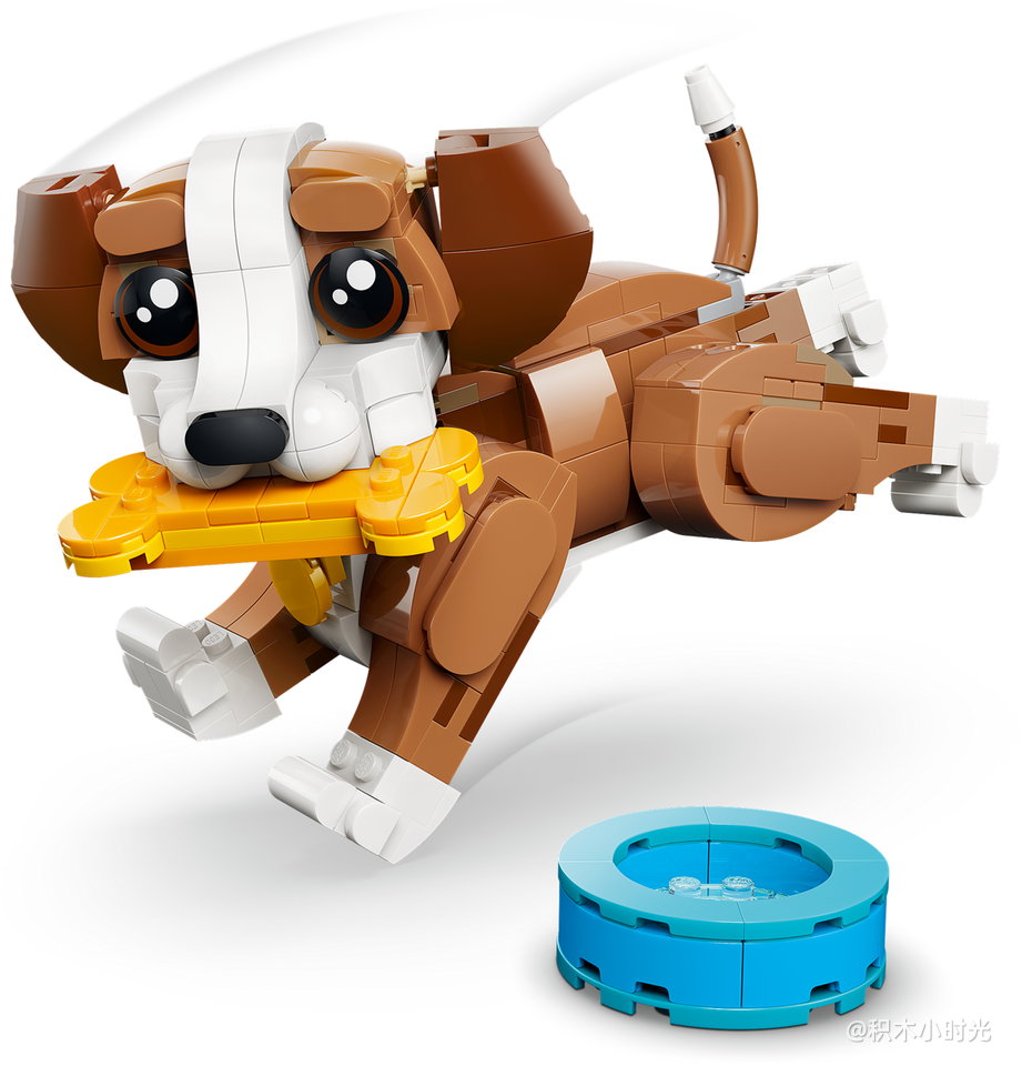 乐高 31382 可爱的动物：顽皮的小狗