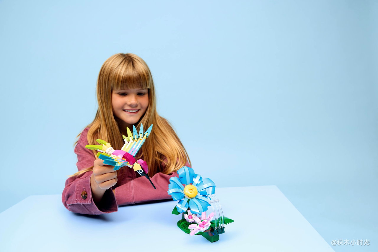 乐高 31384 野生动物：色彩斑斓的蜂鸟