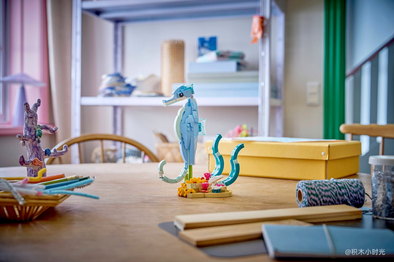 乐高 31385 海洋动物：美丽的海豚