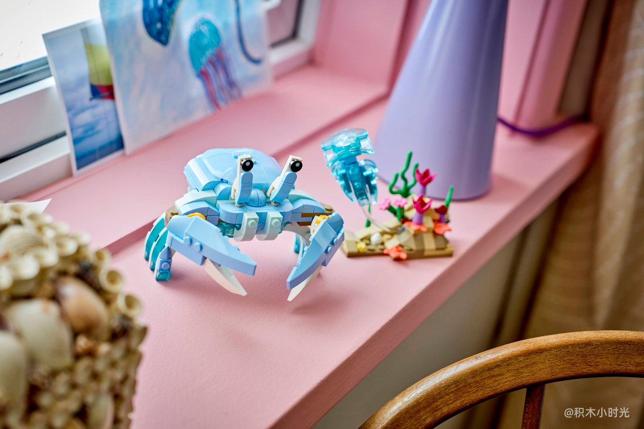 乐高 31385 海洋动物：美丽的海豚