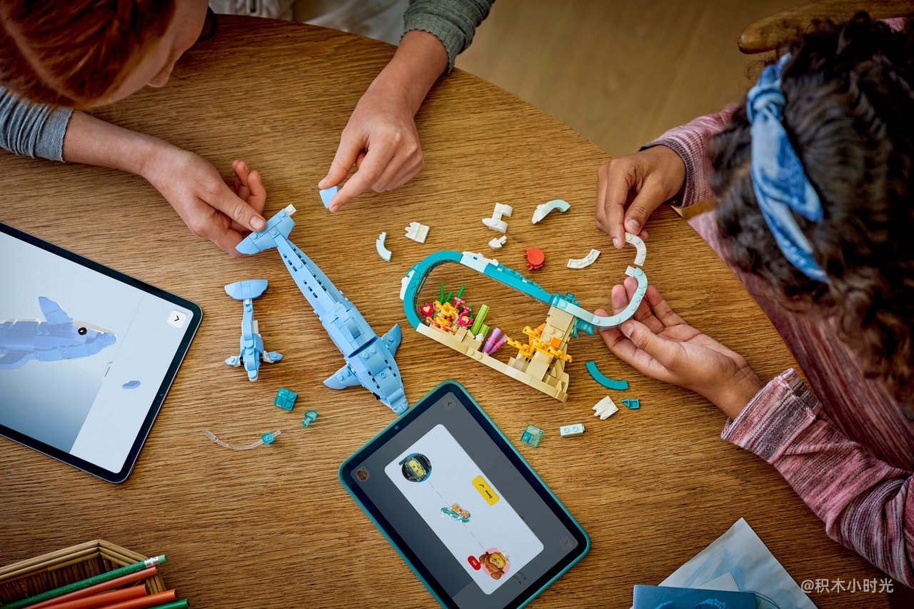 乐高 31385 海洋动物：美丽的海豚