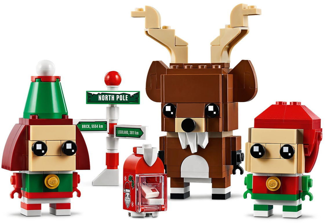 乐高 40353 驯鹿与圣诞精灵