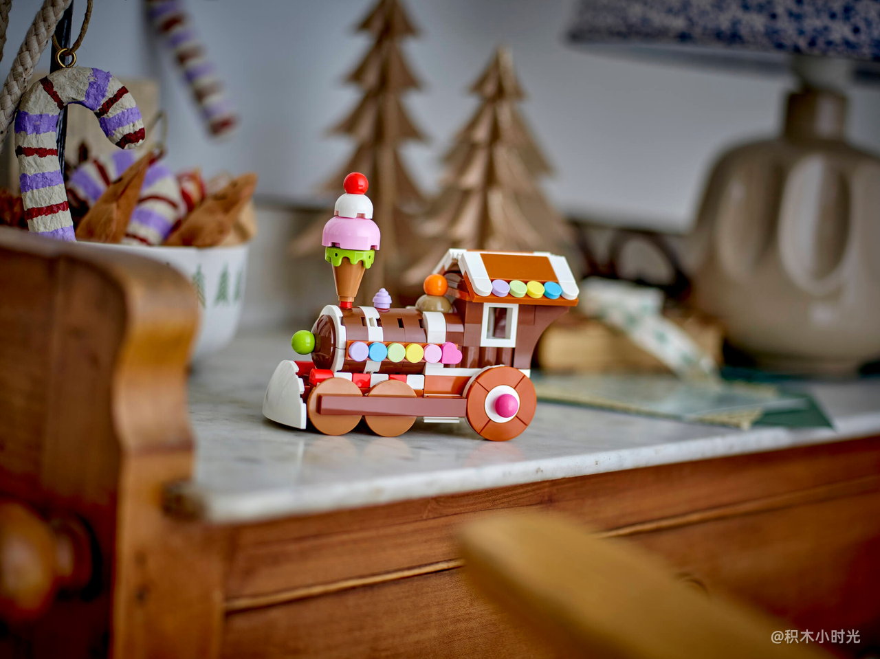 乐高 40777 庆祝系列：姜饼火车