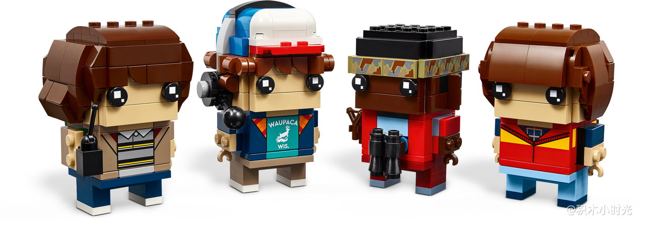 乐高 40801 迈克、达斯汀、卢卡斯和威尔人偶