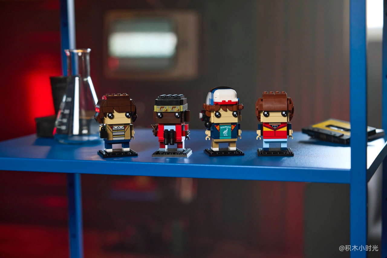 乐高 40801 迈克、达斯汀、卢卡斯和威尔人偶