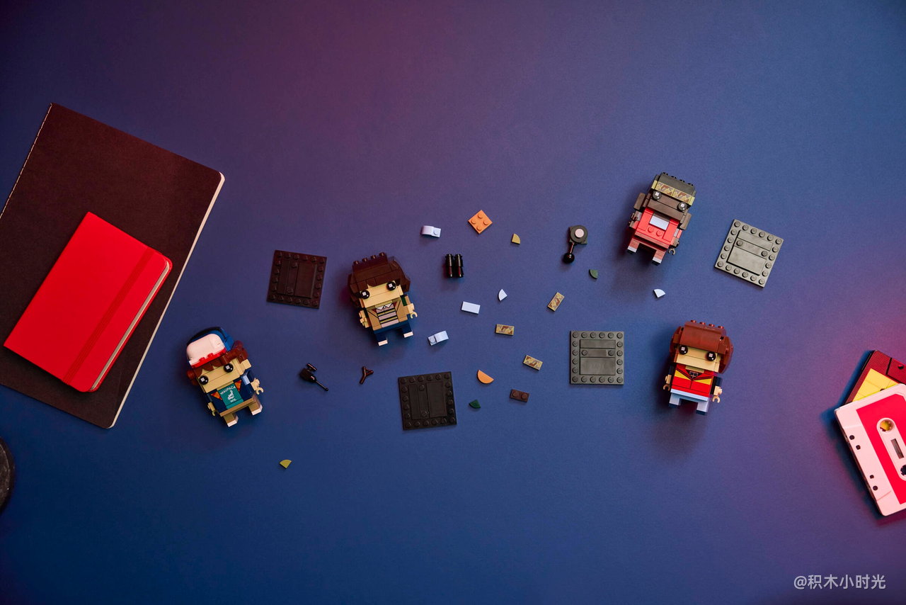 乐高 40801 迈克、达斯汀、卢卡斯和威尔人偶