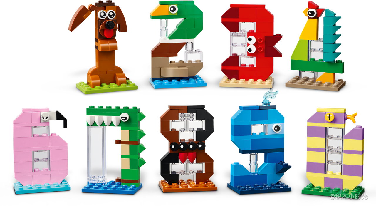 乐高 40807 生日数字