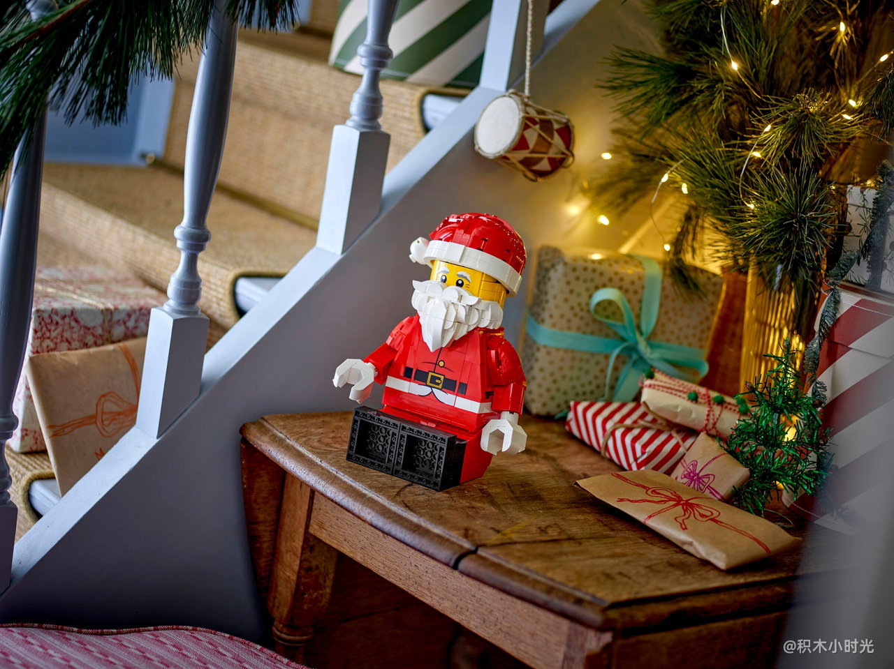 乐高 40820 大号圣诞老人小人仔