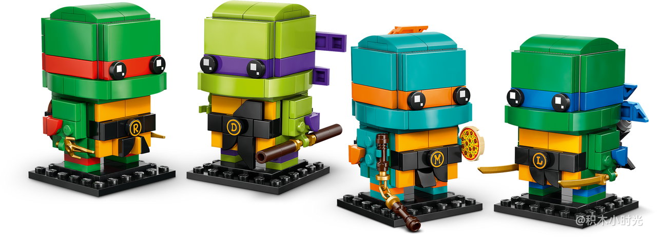 乐高 40878 青少年忍者神龟玩偶