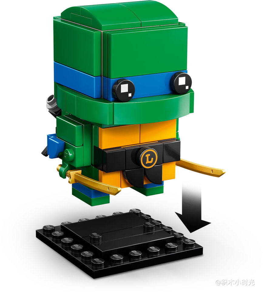 乐高 40878 青少年忍者神龟玩偶