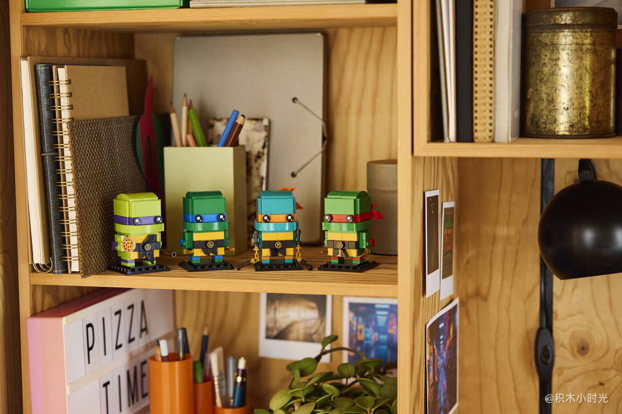 乐高 40878 青少年忍者神龟玩偶