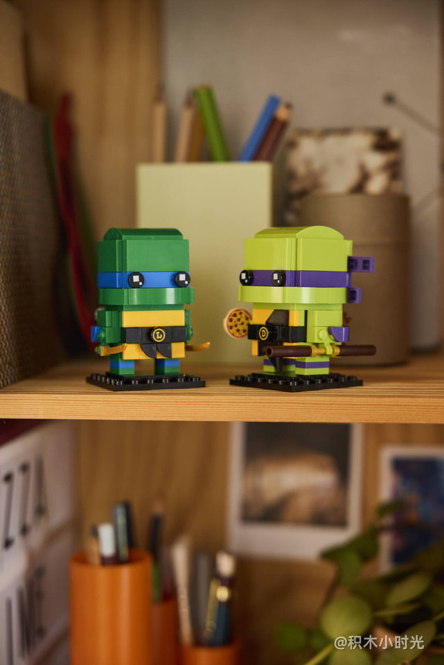 乐高 40878 青少年忍者神龟玩偶