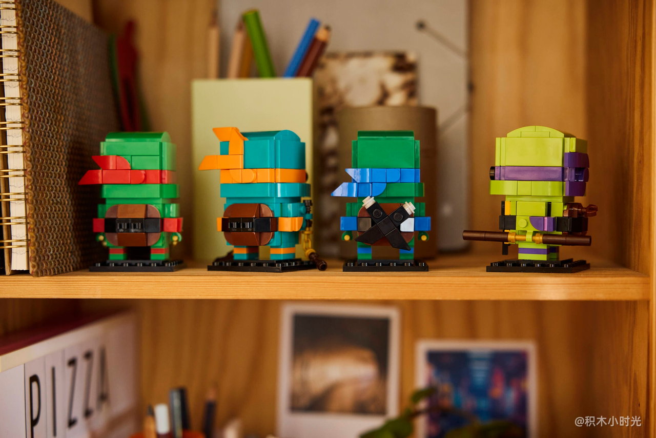 乐高 40878 青少年忍者神龟玩偶