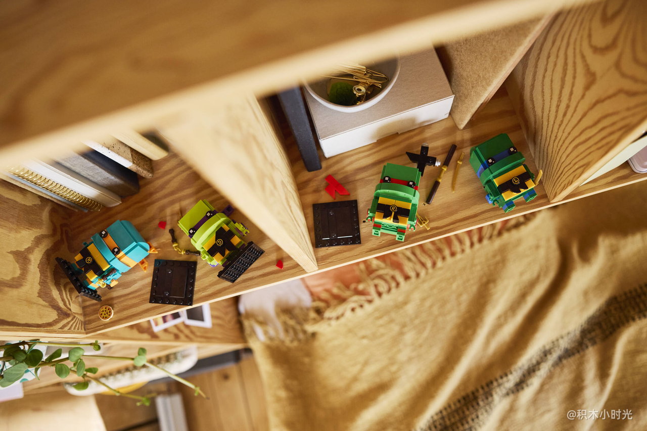 乐高 40878 青少年忍者神龟玩偶