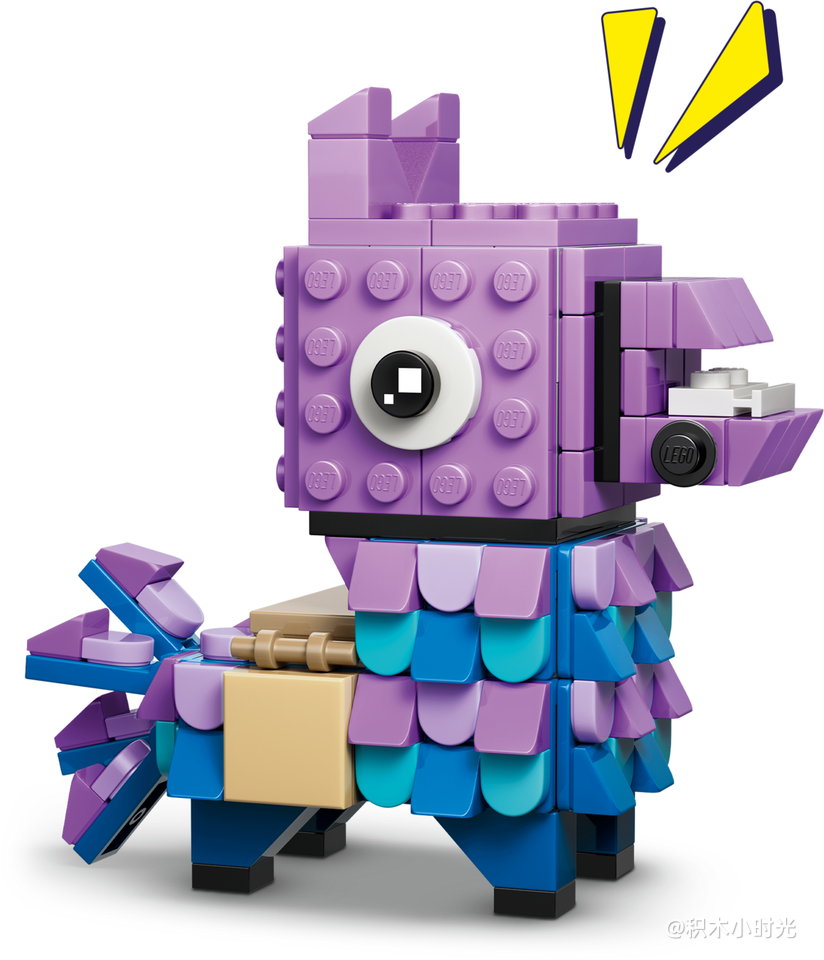 乐高 40881 补给羊驼和鱼干玩偶