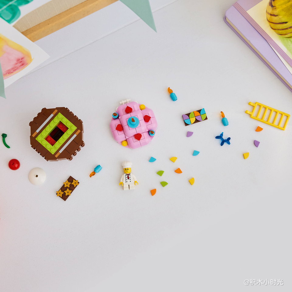 乐高 40905 生日纸杯蛋糕