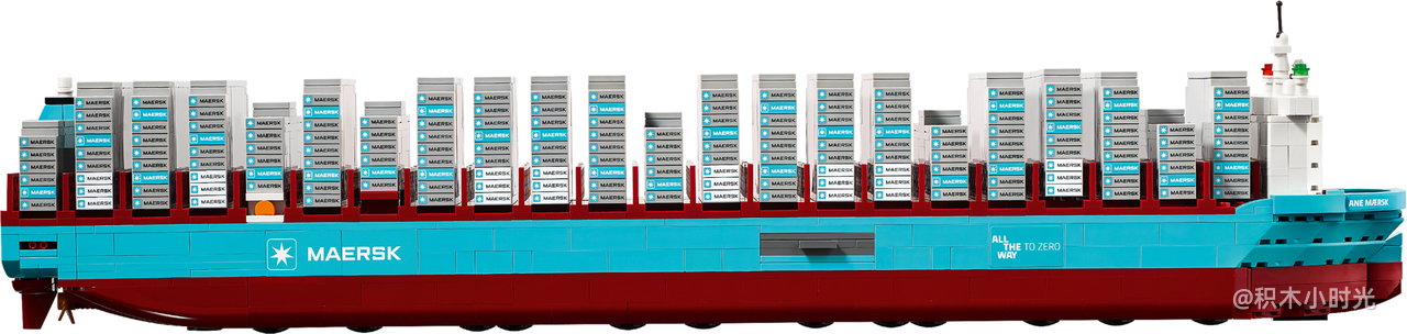 乐高 40955 马士基双燃料集装箱船