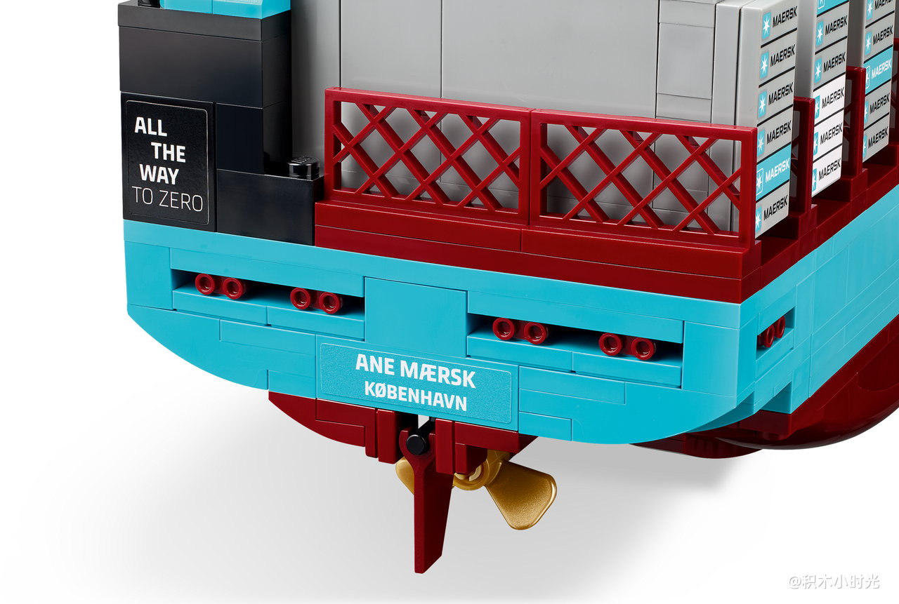 乐高 40955 马士基双燃料集装箱船
