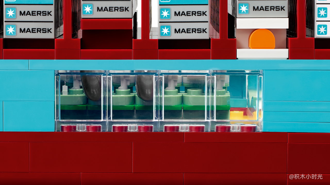 乐高 40955 马士基双燃料集装箱船