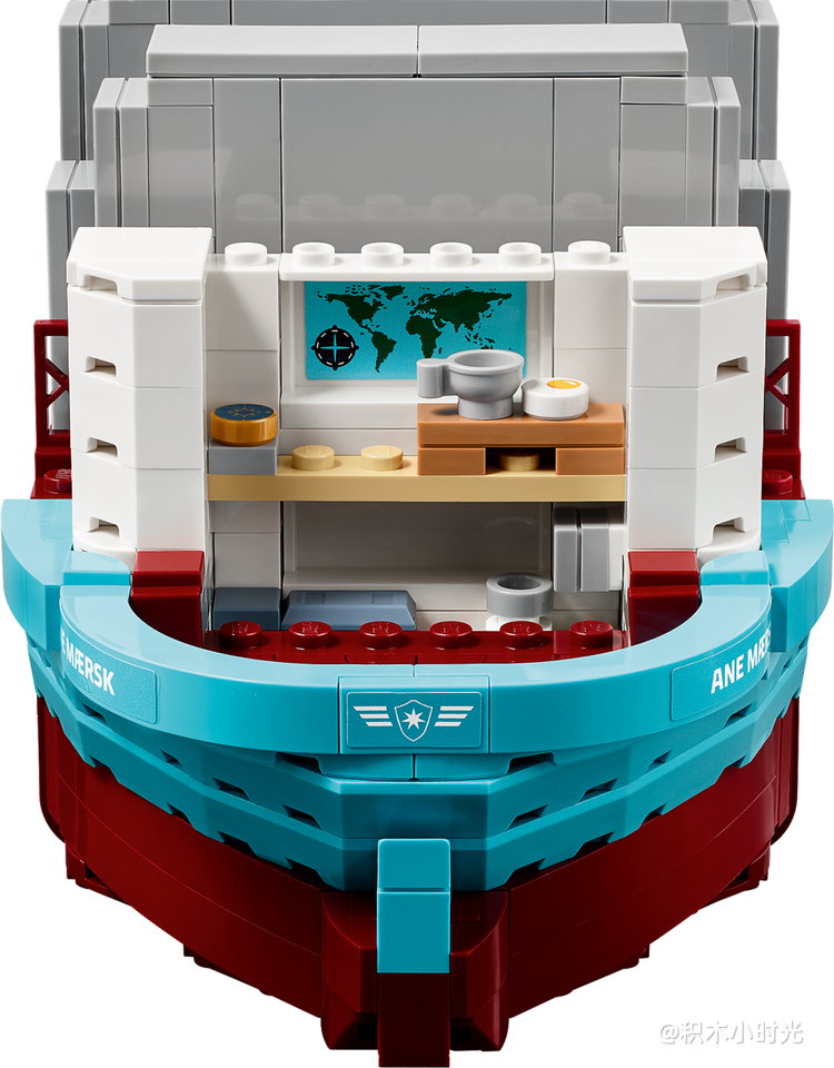 乐高 40955 马士基双燃料集装箱船