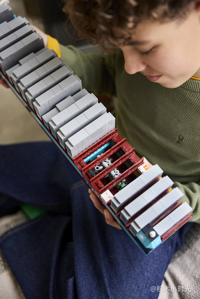 乐高 40955 马士基双燃料集装箱船