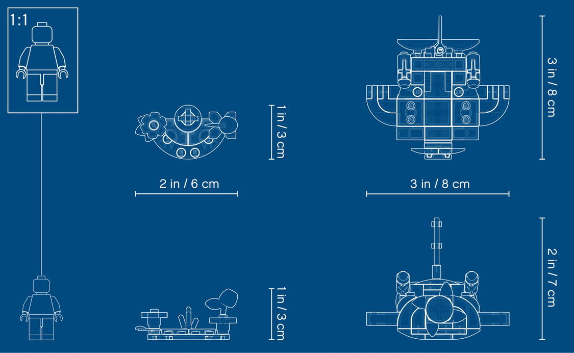乐高 41451 独角猫云车