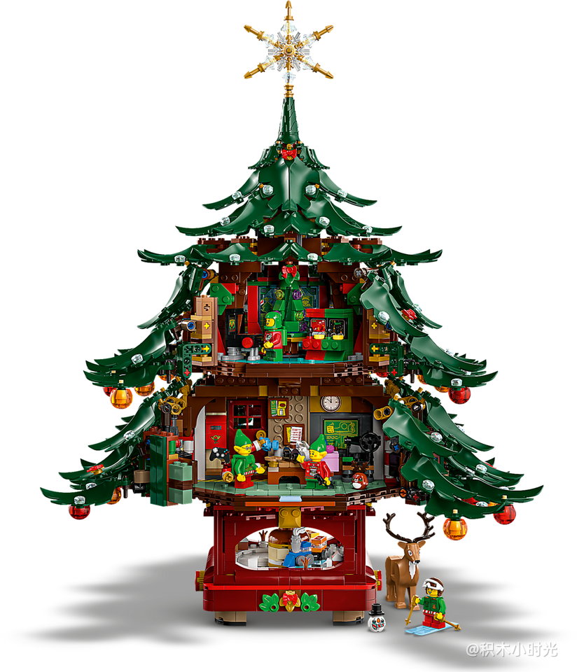 乐高 41843 家庭圣诞树