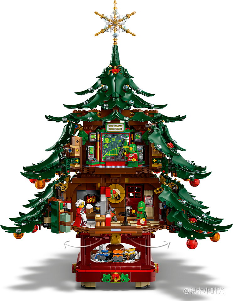 乐高 41843 家庭圣诞树