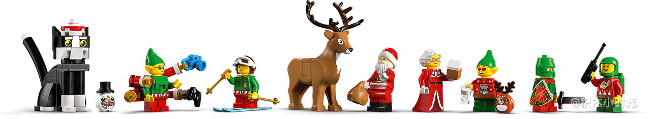 乐高 41843 家庭圣诞树