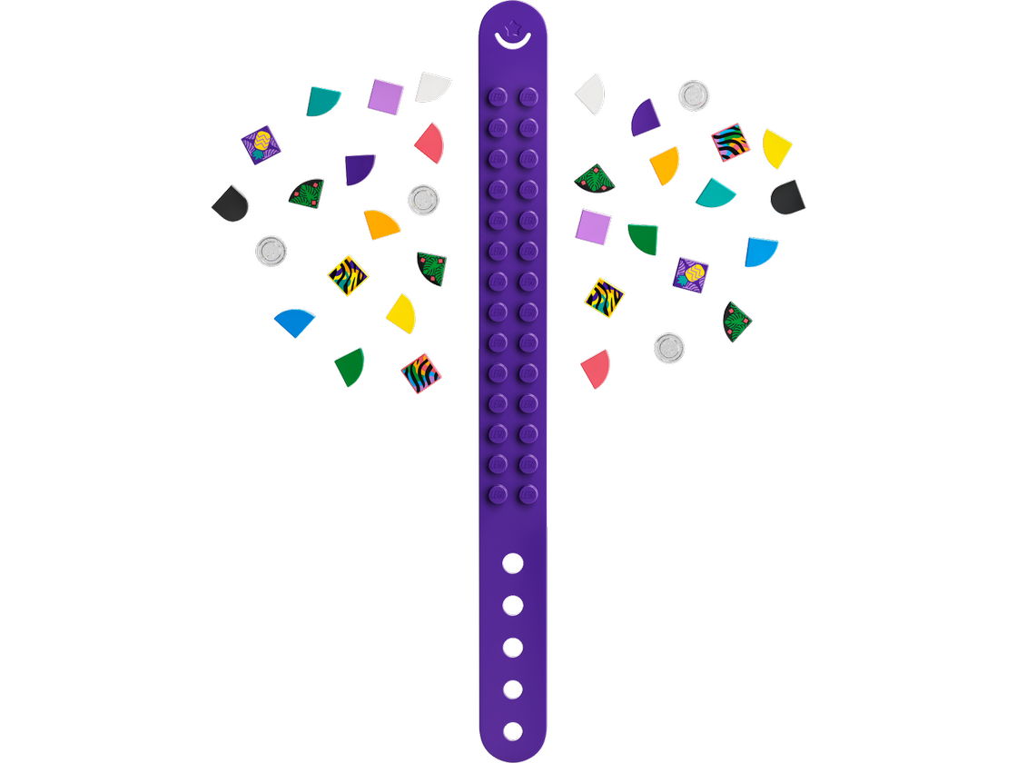 乐高 41945 霓虹老虎手环和挂饰