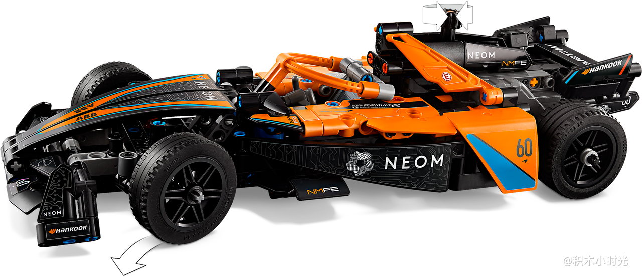 乐高 42169 NEOM McLaren Formula E 赛车